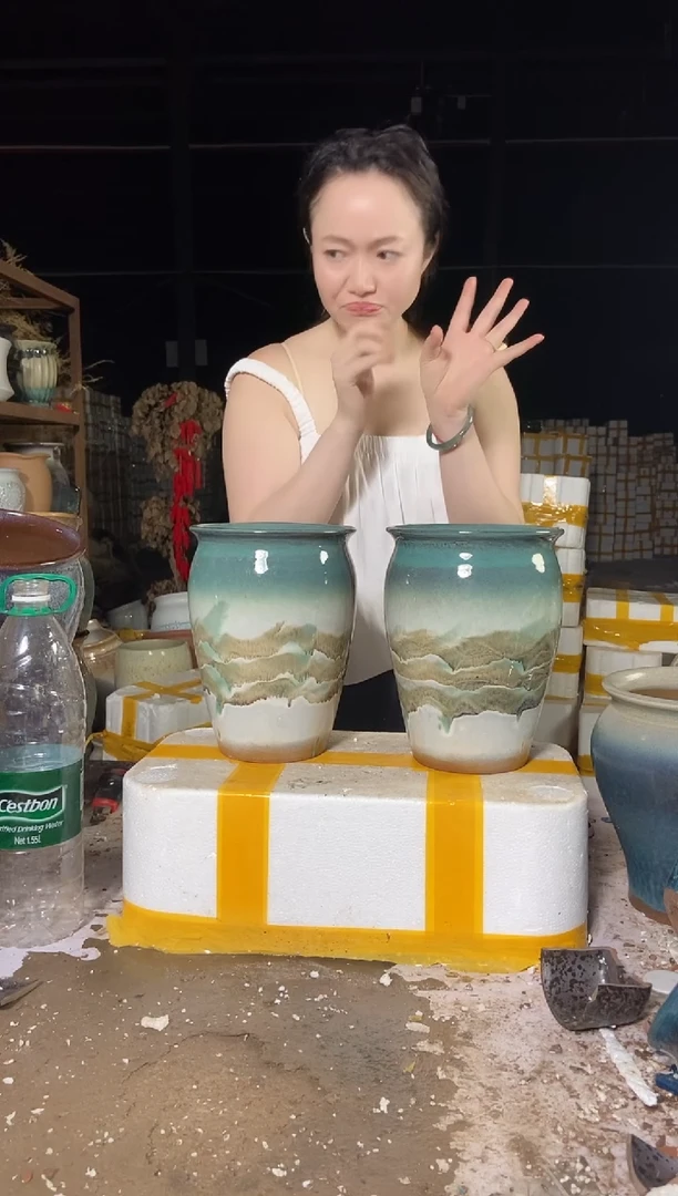 宜兴紫砂粗陶花盆17/24