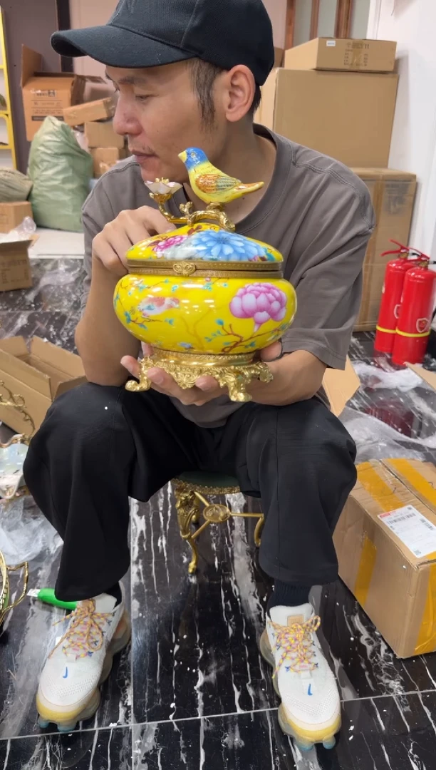 黄铜 黛姿家居装饰品摆件