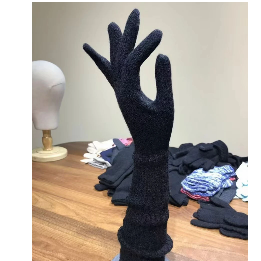 山羊绒分指保暖袖套