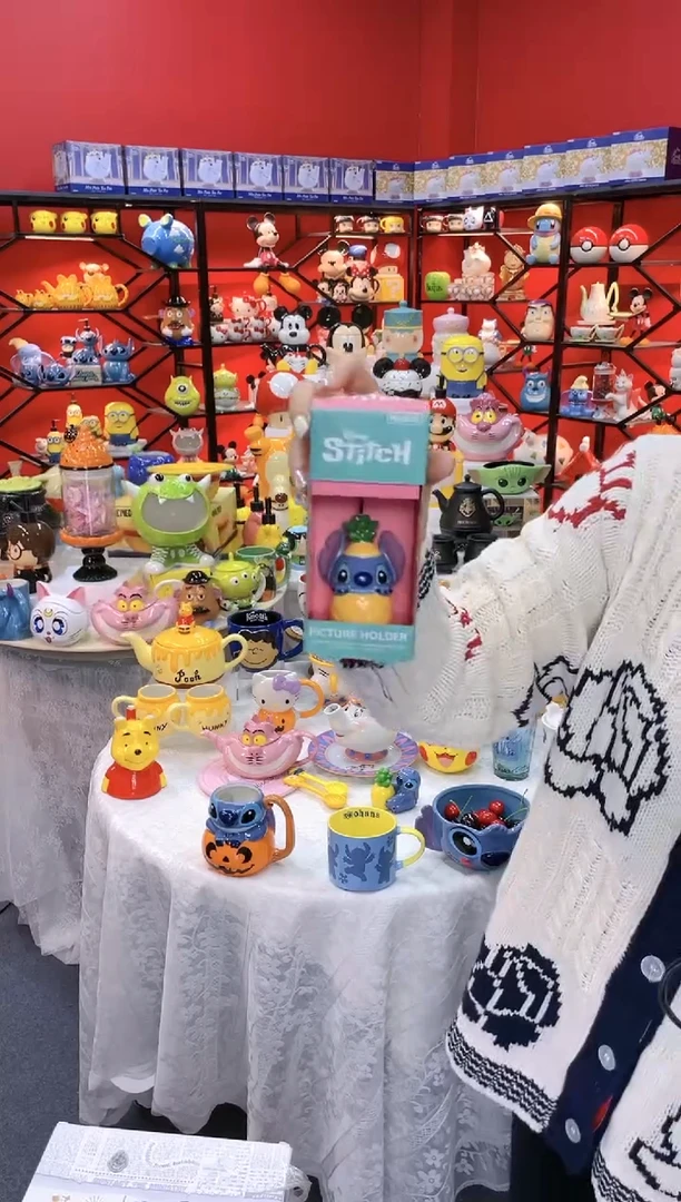 【闪购商品】1@@史迪仔奇名片夹（陶瓷）