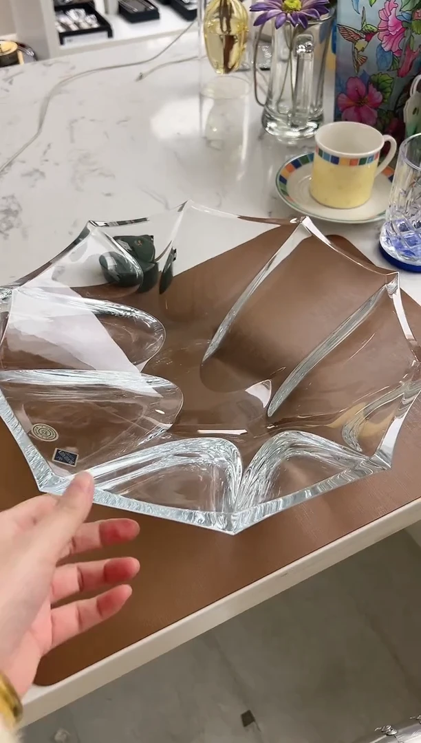 福利款 捷克 水晶 果斗