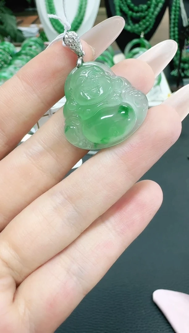 未镶嵌1石英质玉（非洲翠）/3769