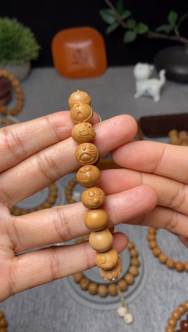 【闪购商品】猴头核桃吊坠哆啦11瑕