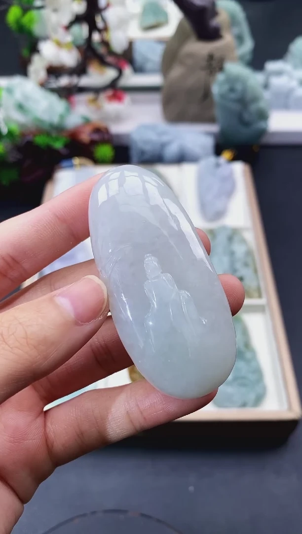 颈饰未镶嵌翡翠天然缅甸A货翡翠