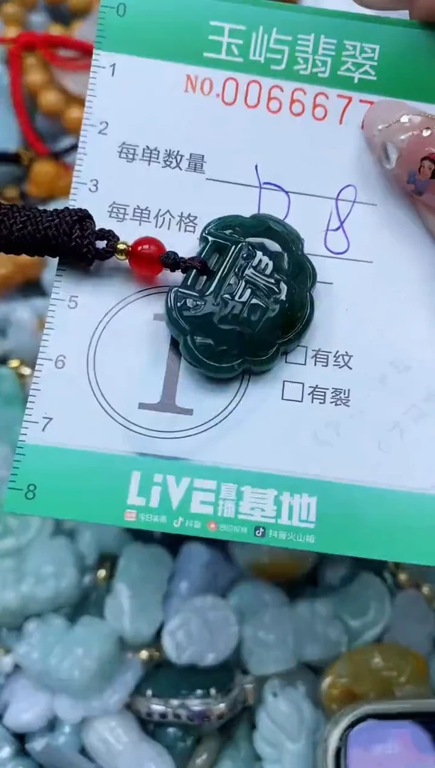 【闪购商品】翡翠颈饰未镶嵌闪购0066677