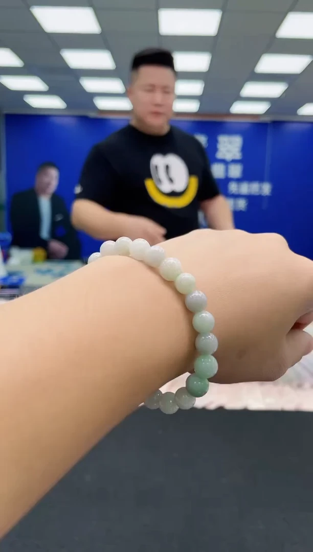 未镶嵌手链翡翠手串