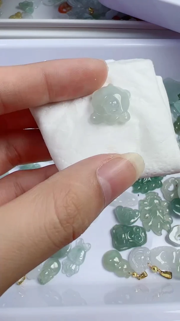 散珠翡翠51号链接，A货翡翠