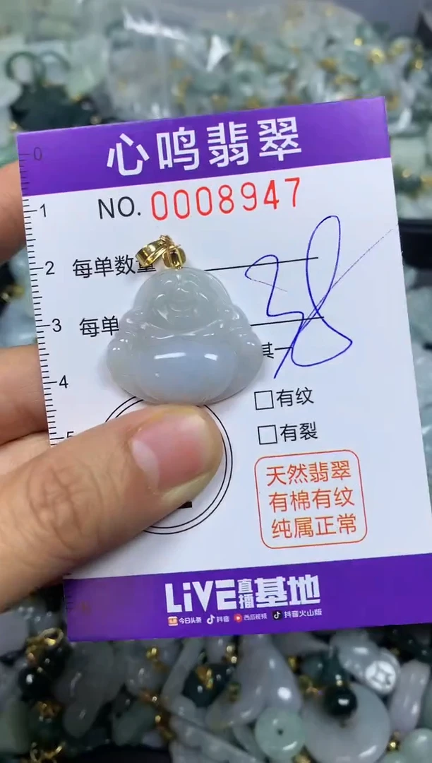 【闪购商品】翡翠颈饰未镶嵌闪购008947