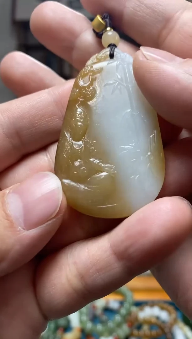 【闪购商品】和田玉挂件未镶嵌7
