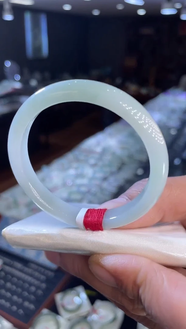 未镶嵌手镯翡翠正圈49-50