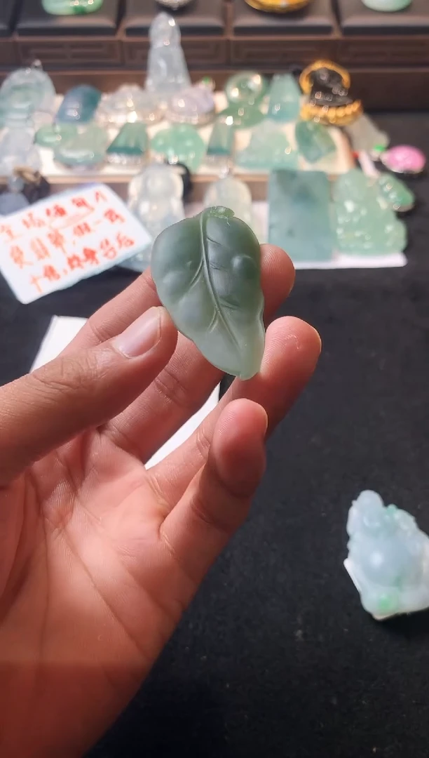未镶嵌定制翡翠S****～  5036毛货不退不换
