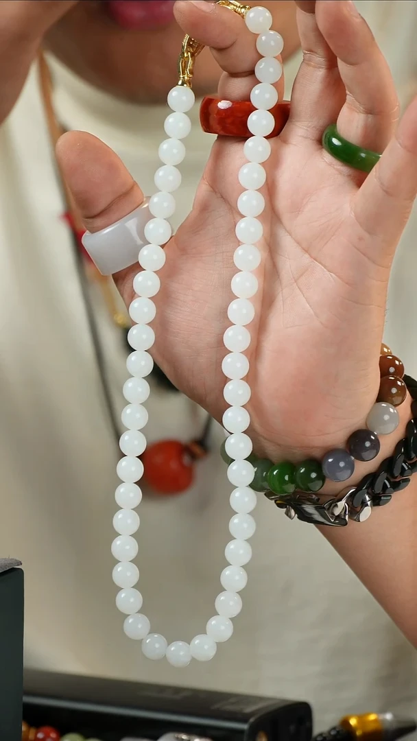 项链未镶嵌和田玉多样性发一件07