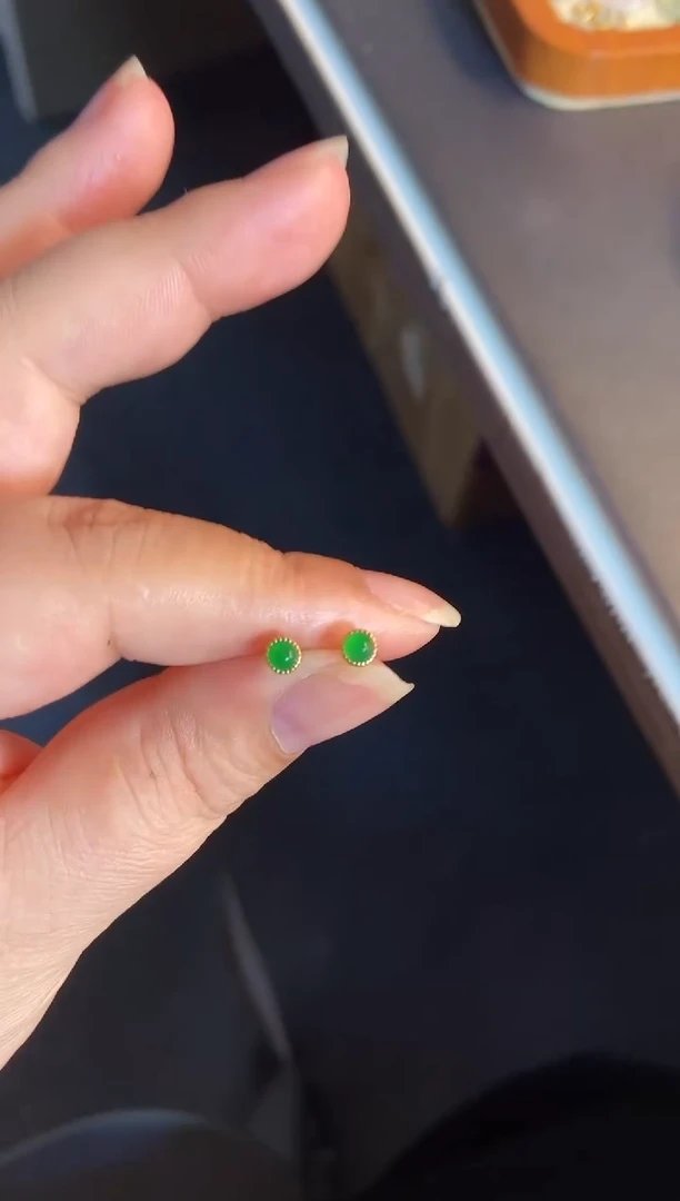 吊坠(不含链)银S925镶嵌翡翠1