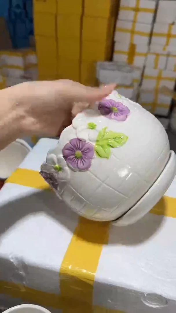 高温陶瓷花盆+E18