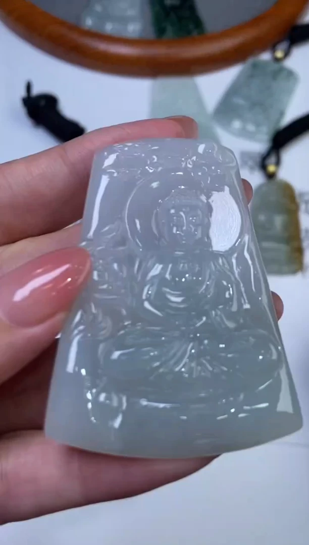 翡翠挂件未镶嵌  313098