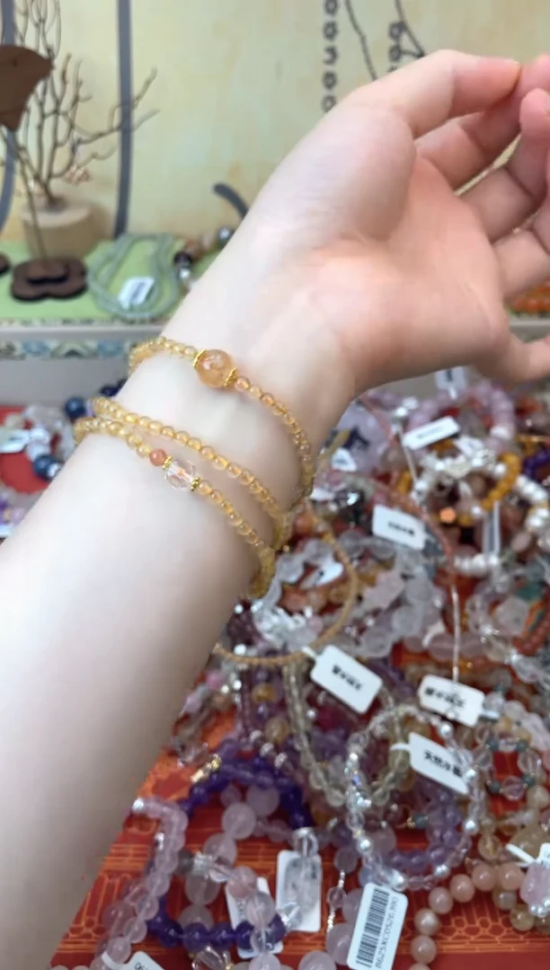 水晶手链未镶嵌124