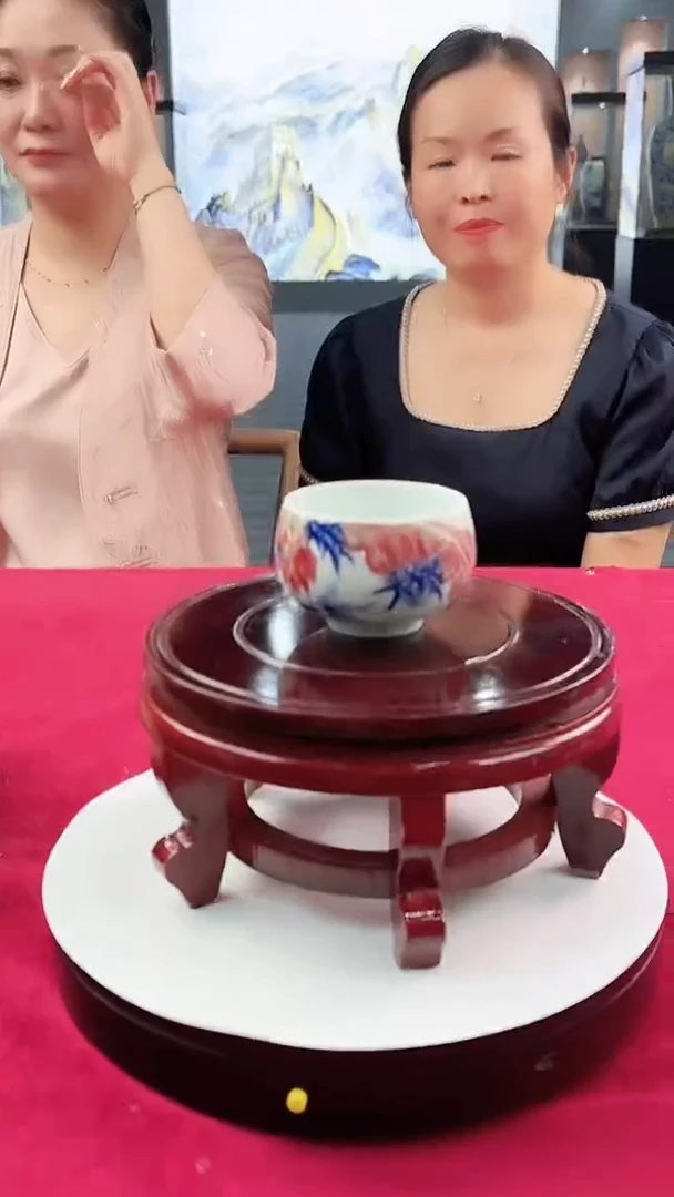 杯东客窑/方青/陶瓷杯/E879/带礼盒