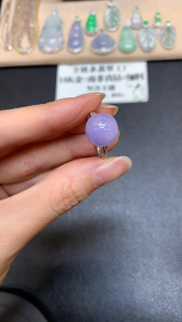 【闪购商品】翡翠戒指18K金镶嵌【无服务费