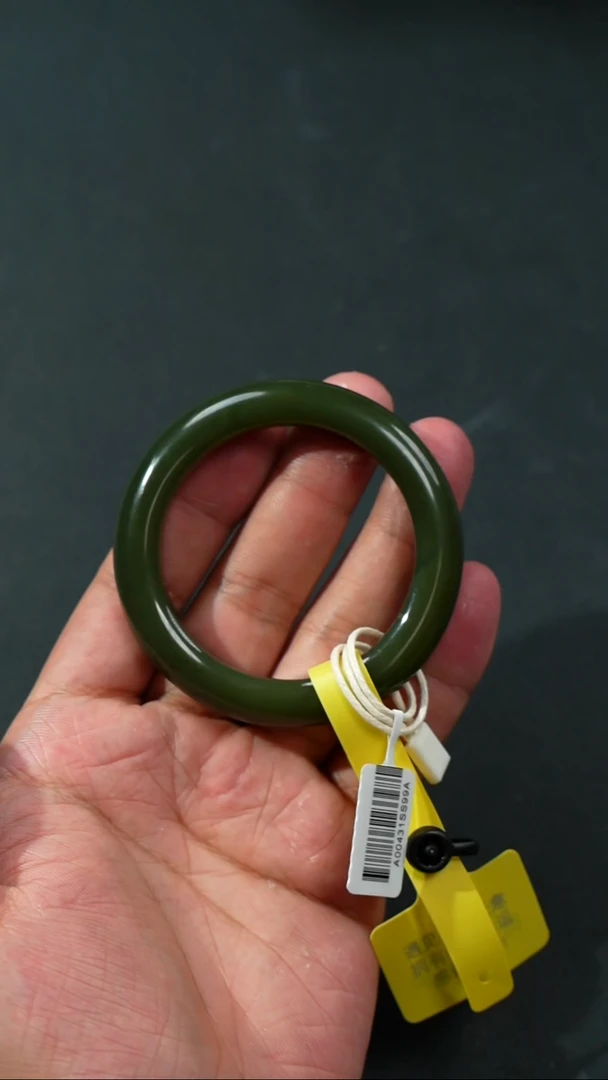 和田玉手镯未镶嵌A0043-51