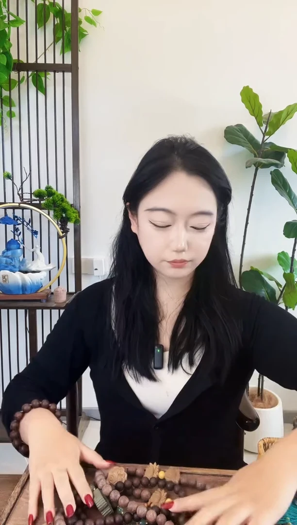 泥塑香身丸手串一个