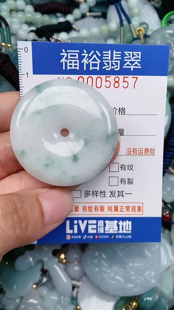 翡翠未镶嵌颈饰...0005857