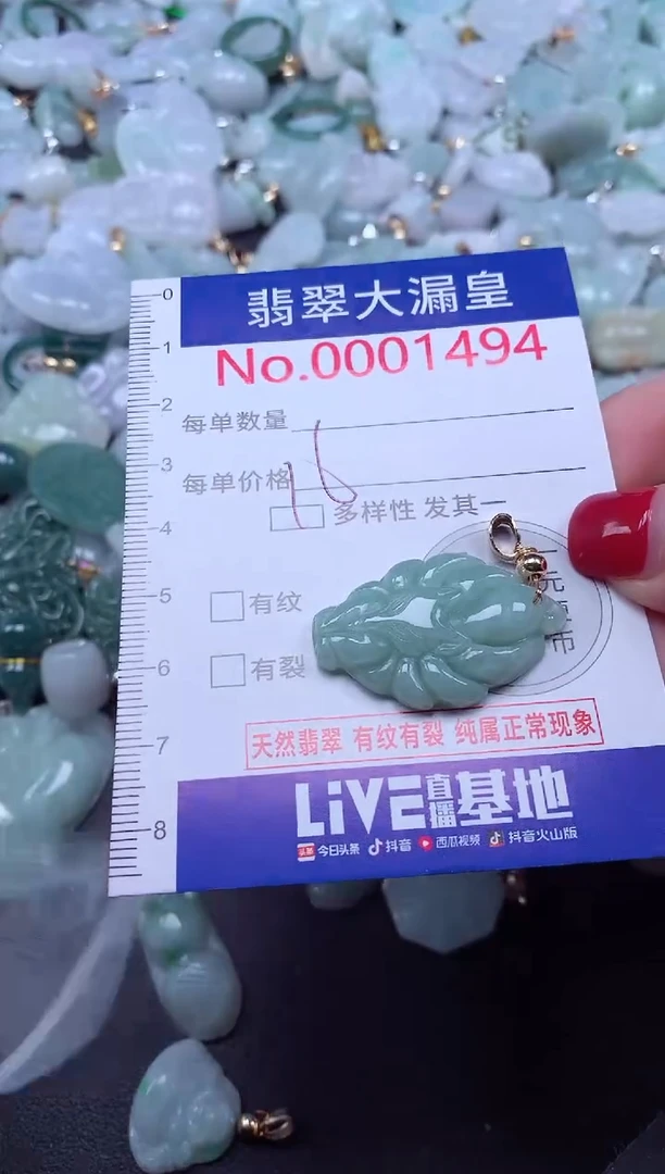 颈饰未镶嵌翡翠1494