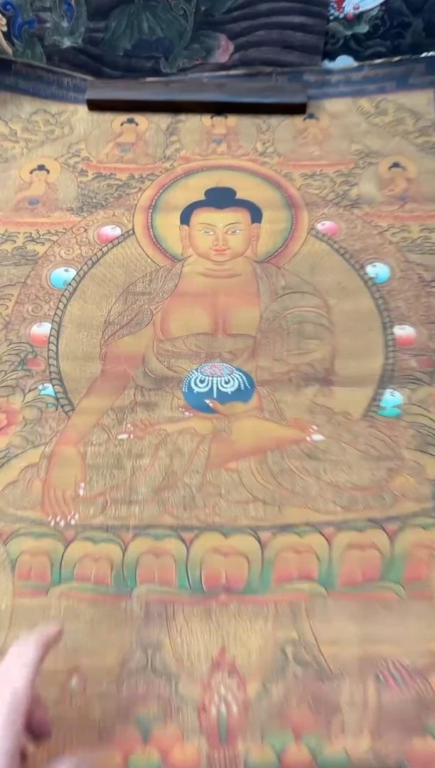 卷轴画大朱画院老六专属AA129