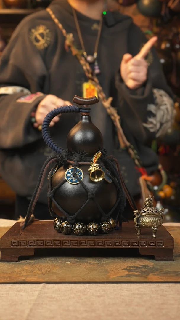 【闪购商品】274大漆葫芦一物一拍记葫堂出品