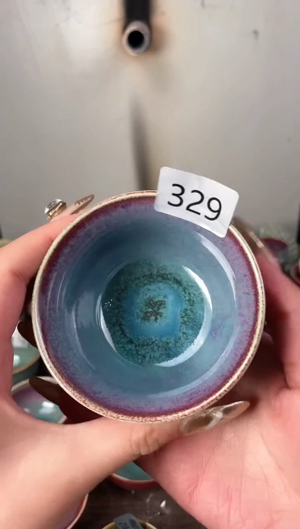 【闪购商品】摆件钧瓷手工茶器窑变