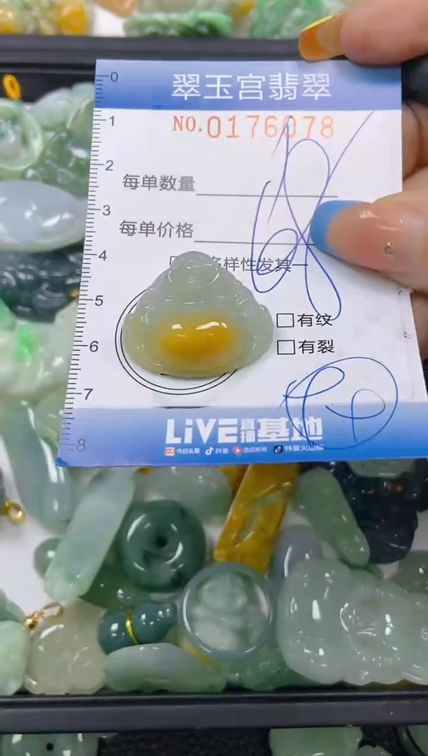 翡翠未镶嵌颈饰闪购0176078
