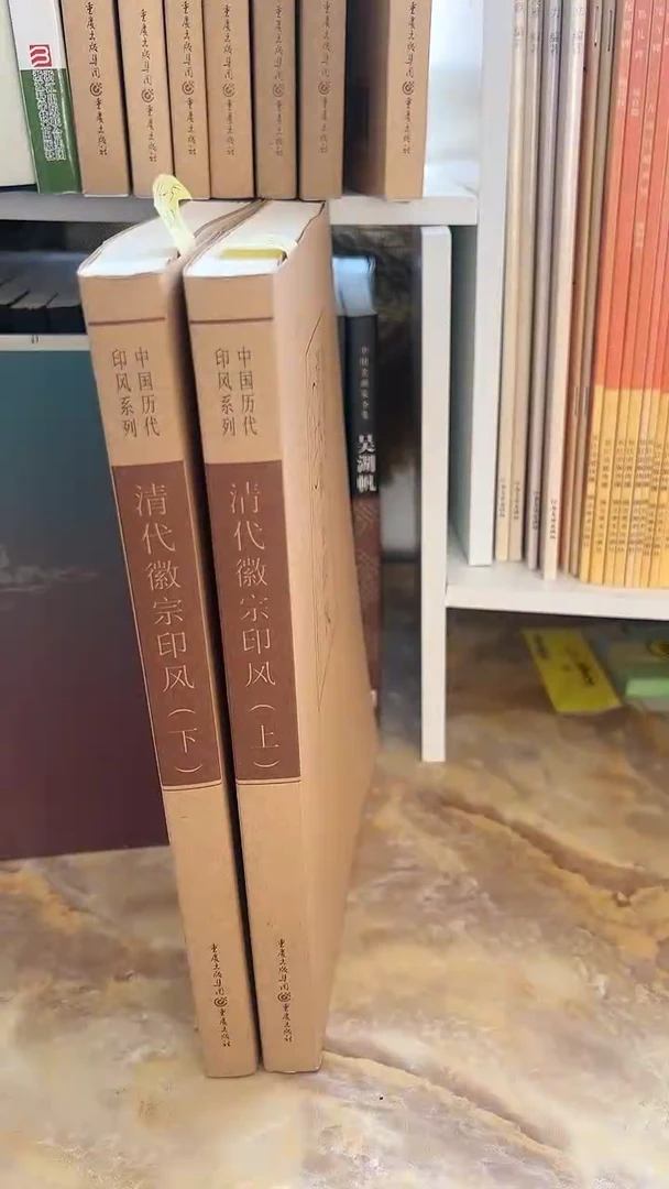 清代徽宗印凤（历代印风系列）上下两本