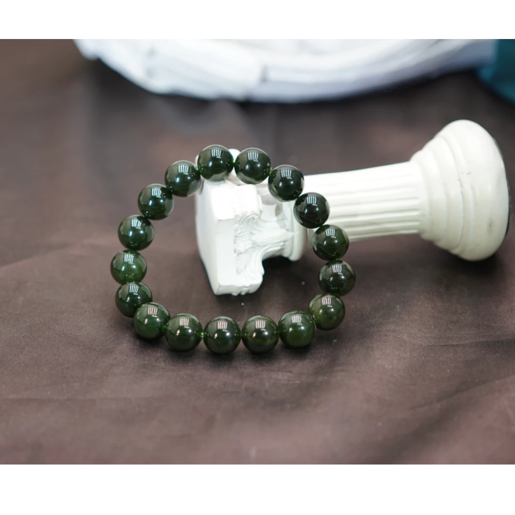 和田玉手串11.5+   A011108