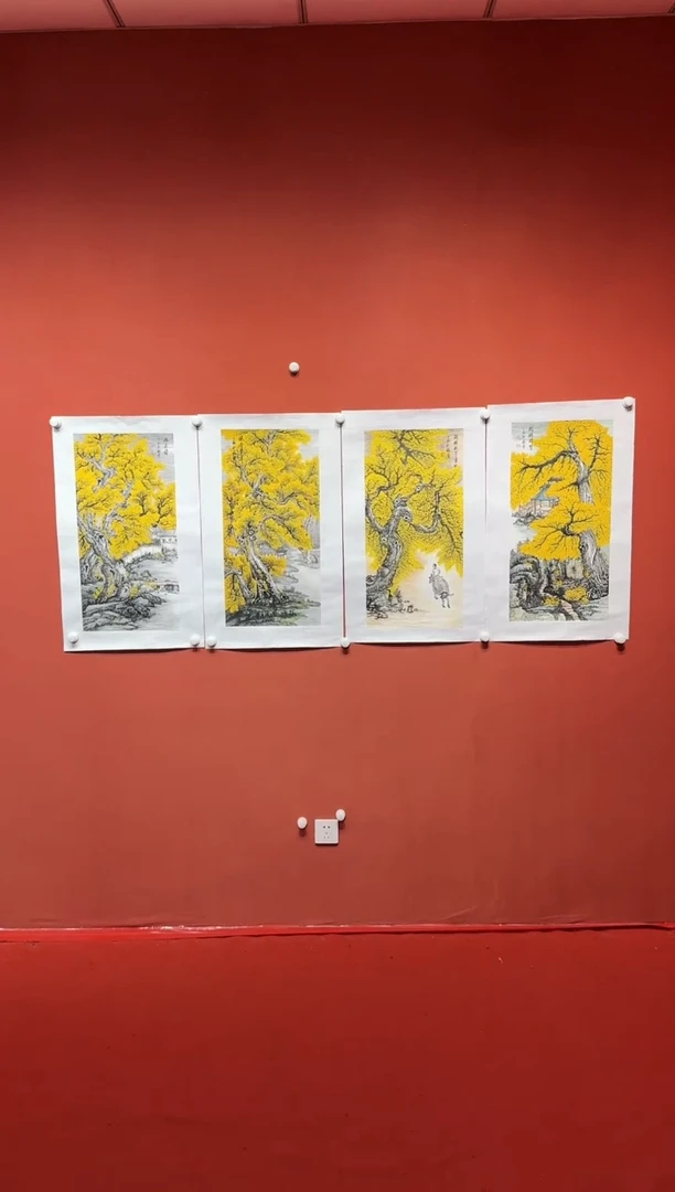 国画湖社画会/谢福堂-11-22-25