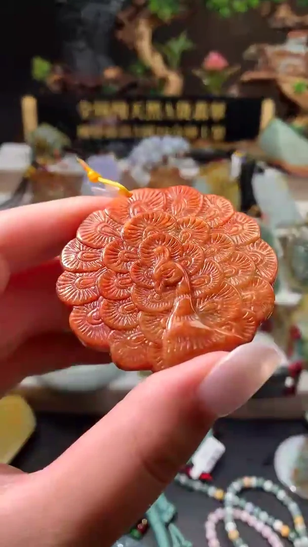 吊坠(不含链)未镶嵌翡翠天然翡翠A货14