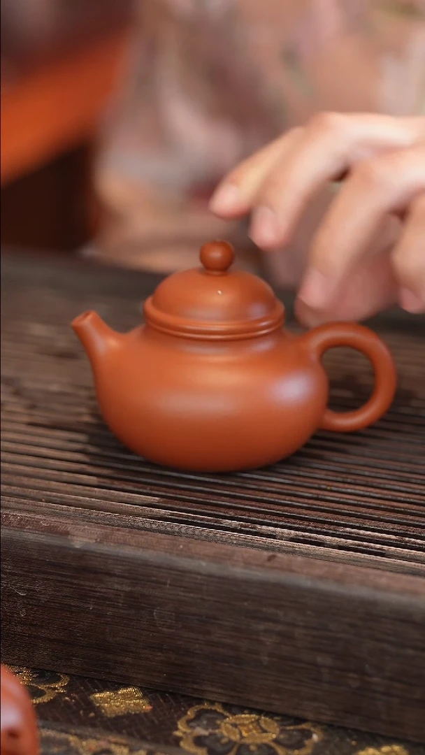 茶壶紫砂容天宽口