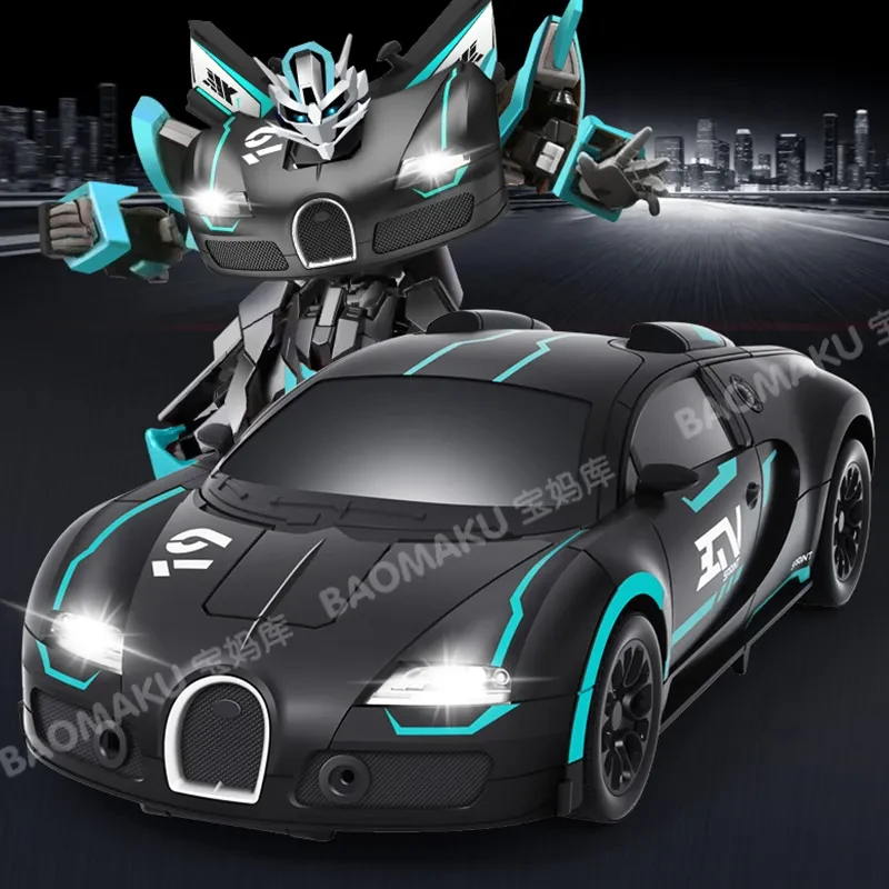 健健智能兰博基尼 变形遥控车 男孩生日礼物