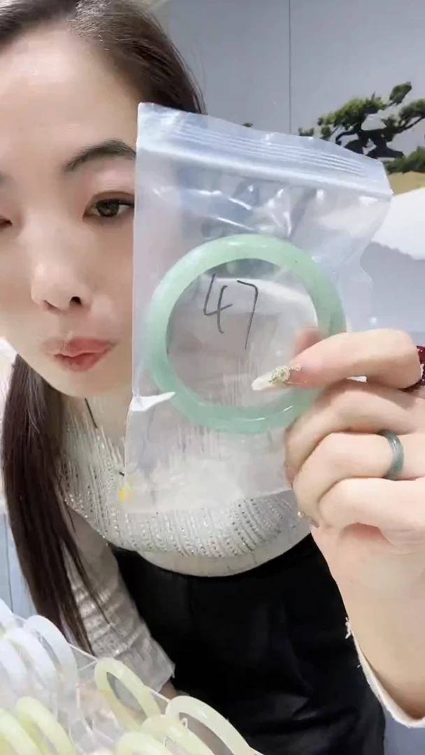 【闪购商品】东陵石手镯未镶嵌东陵玉手镯62圈口