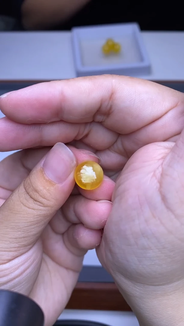 裸石琥珀未镶嵌大小姐珠宝严选5