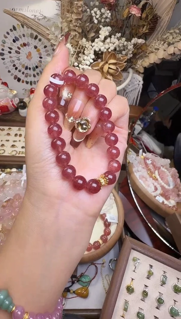 水晶摆件未镶嵌手链