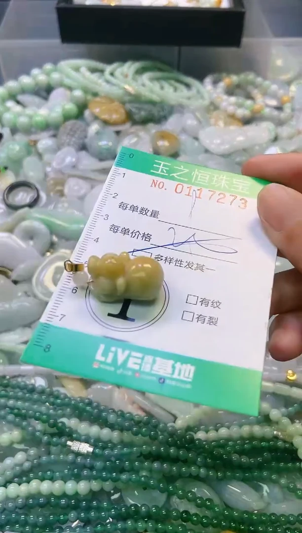 翡翠未镶嵌颈饰闪购0117273多样性发其一