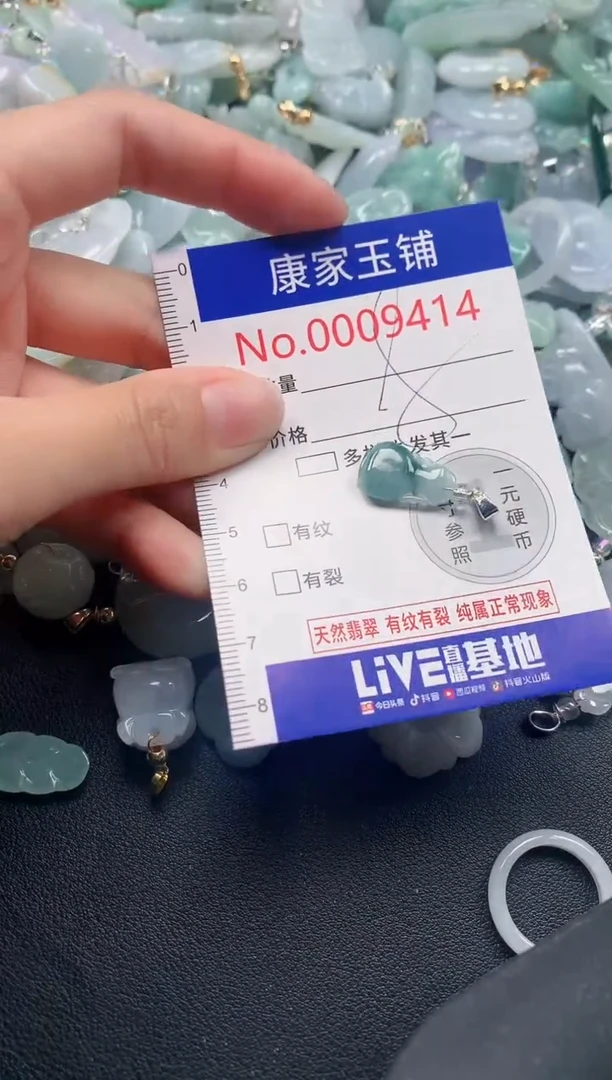 颈饰未镶嵌翡翠9414