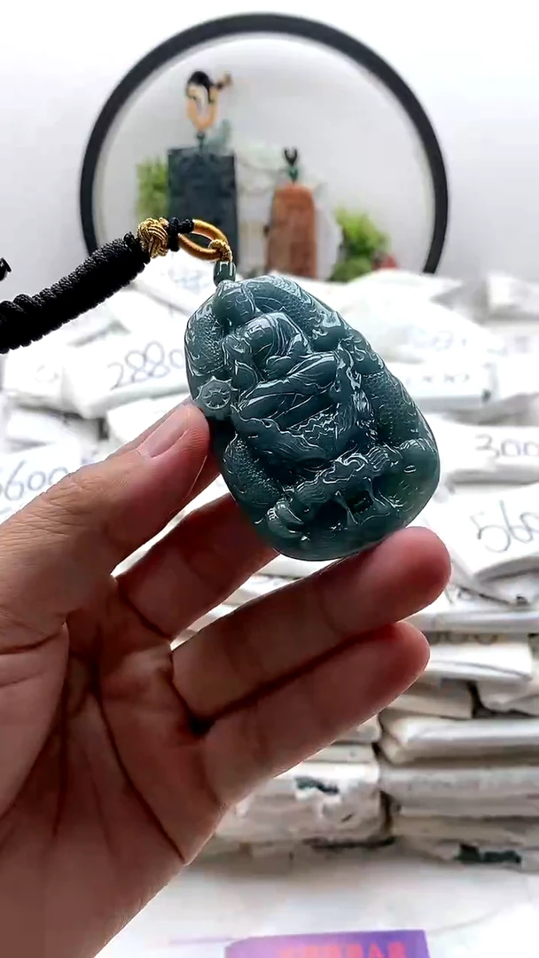 颈饰未镶嵌翡翠阿弥陀佛