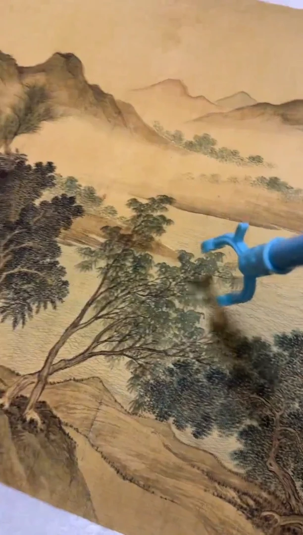 横款客厅玄关办公室山水花鸟人物寓意风景图