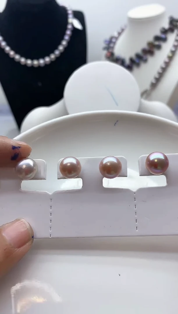 【闪购商品】淡水珍珠颈饰钛钢68