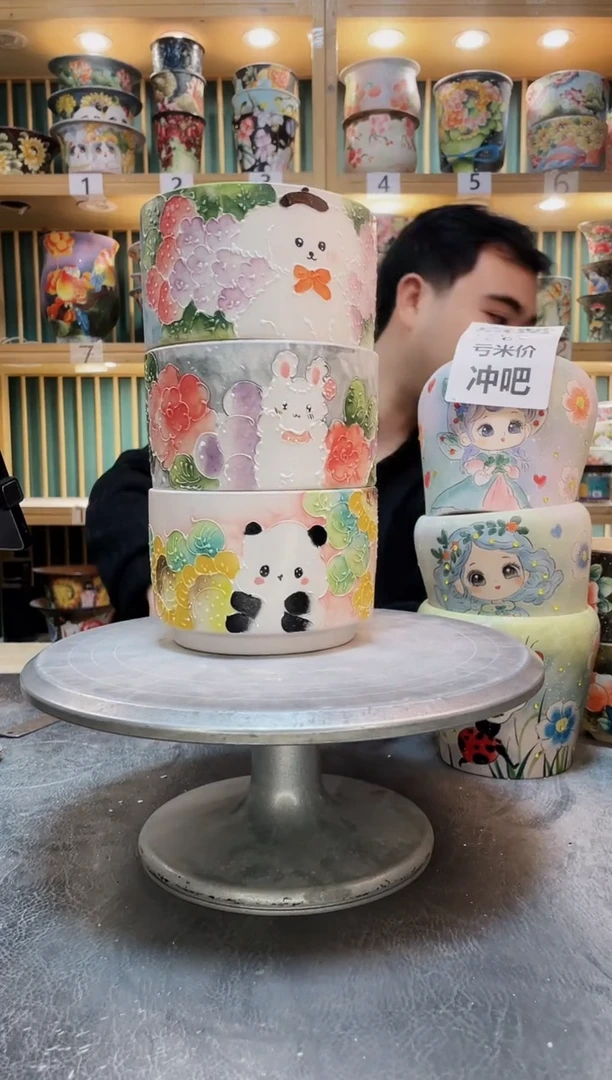 陶默认微瑕一物一拍1213-220-3个