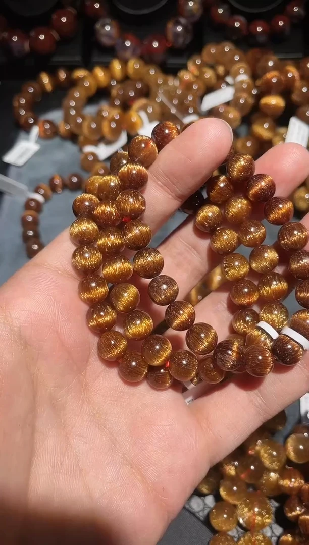 【闪购商品】水晶手链未镶嵌发晶单圈A9（多样性发其一）