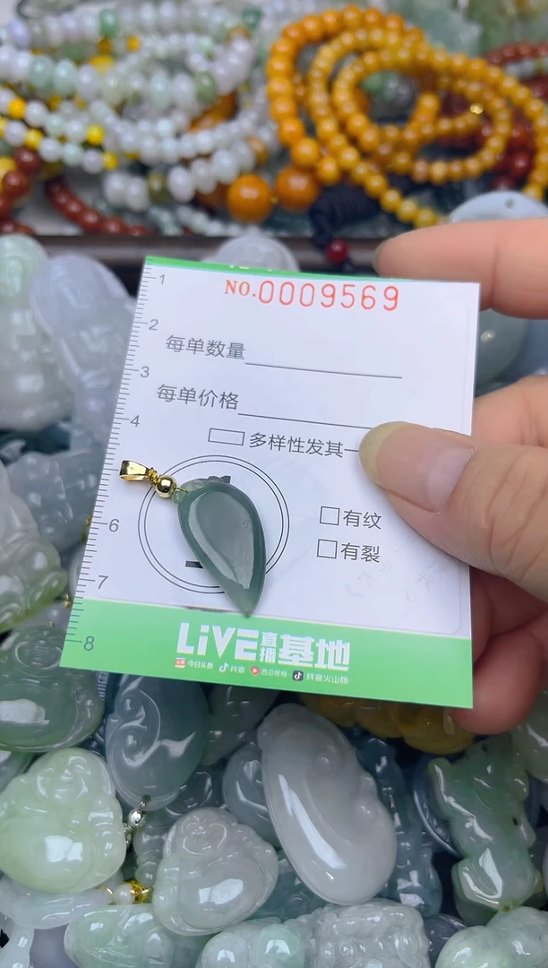 颈饰未镶嵌翡翠闪购0009569