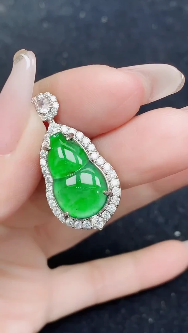 颈饰未镶嵌翡翠天然A货翡翠 保A保真（多样性发其一）