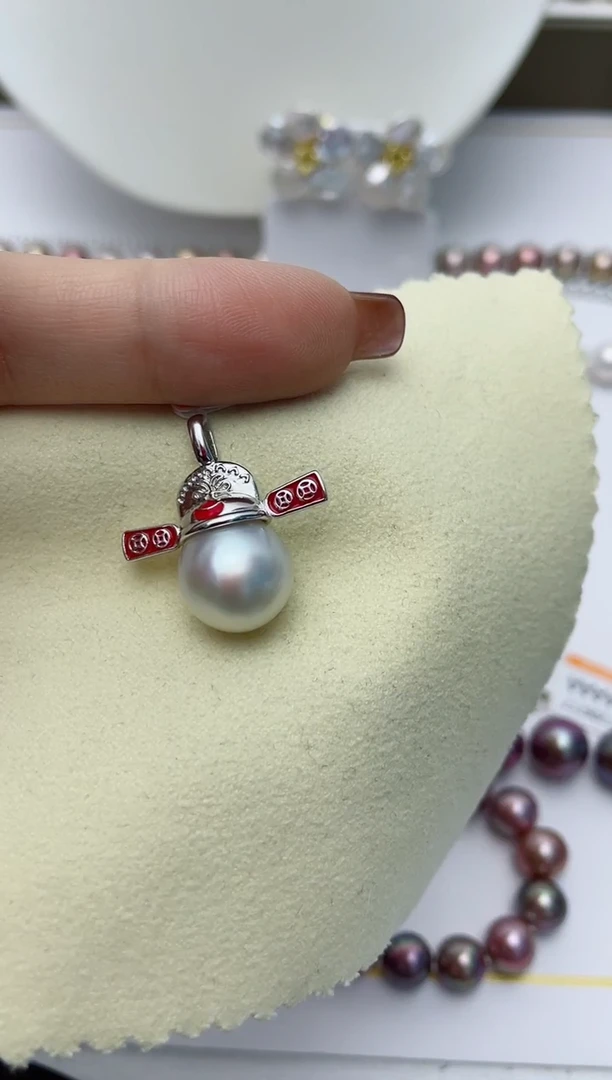 【闪购商品】海水珍珠颈饰银S925镶嵌W66