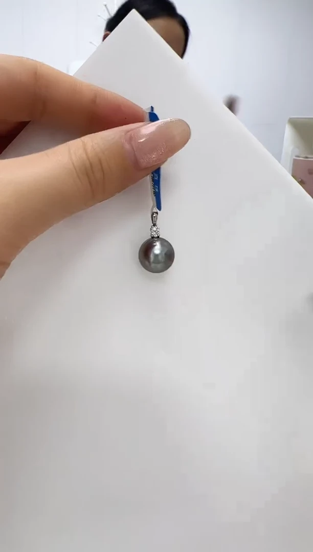 【闪购商品】海水珍珠DA18K金镶嵌吊坠 H270